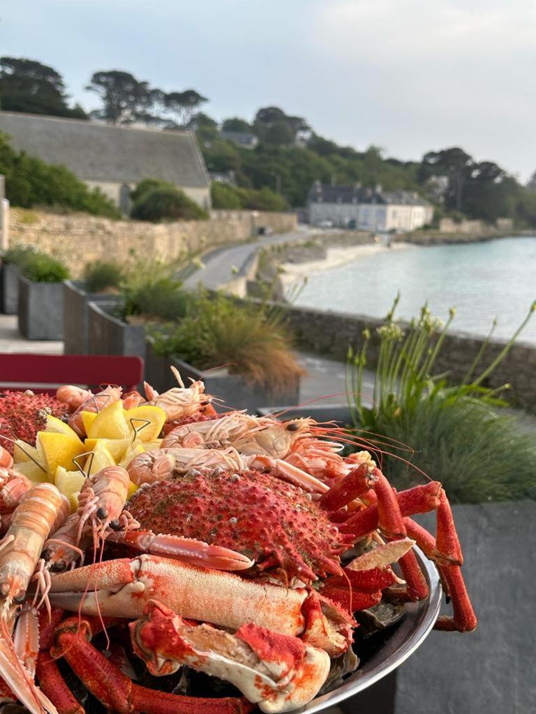 Hotel La Baie Des Anges Spa Marin Landéda Eksteriør bilde