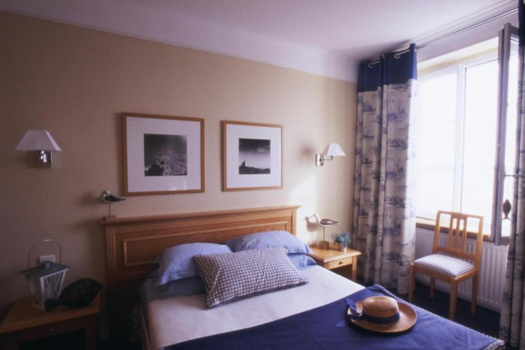 Hotel La Baie Des Anges Spa Marin Landéda Rom bilde