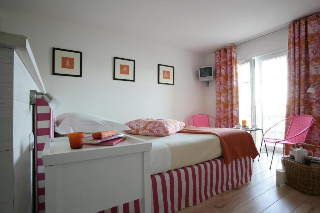 Hotel La Baie Des Anges Spa Marin Landéda Rom bilde